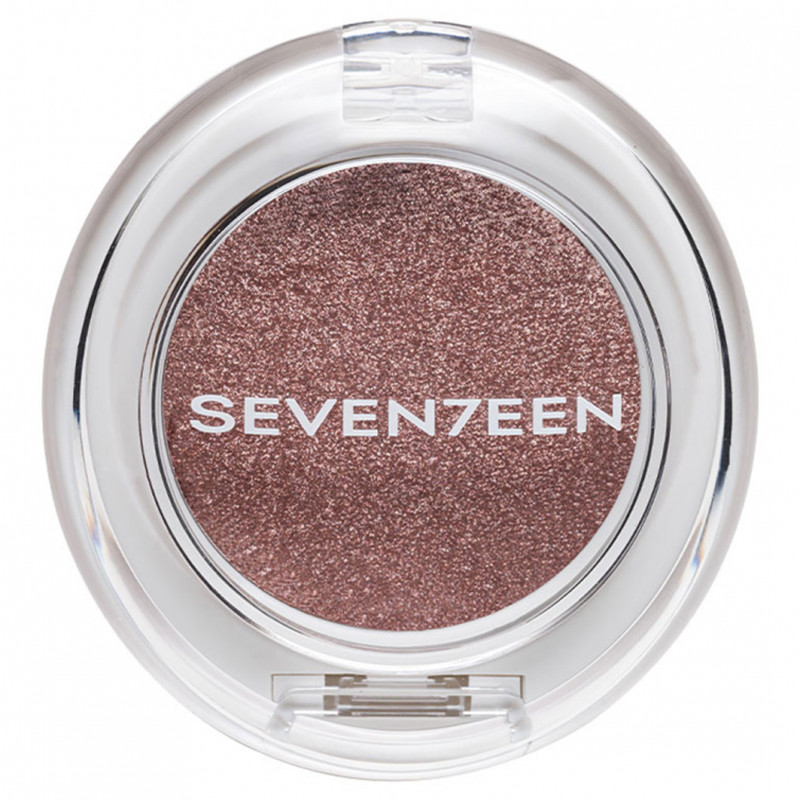 Тени для век Silky Shadow Metallic, тон 01 бежевый нюд от Seventeen + 1