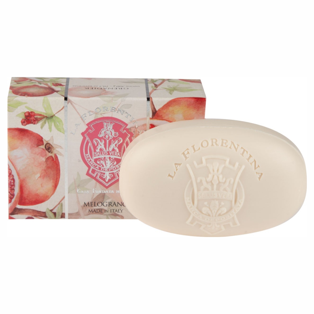 Мыло Гранат Pomegranate 300г от La Florentina + 3