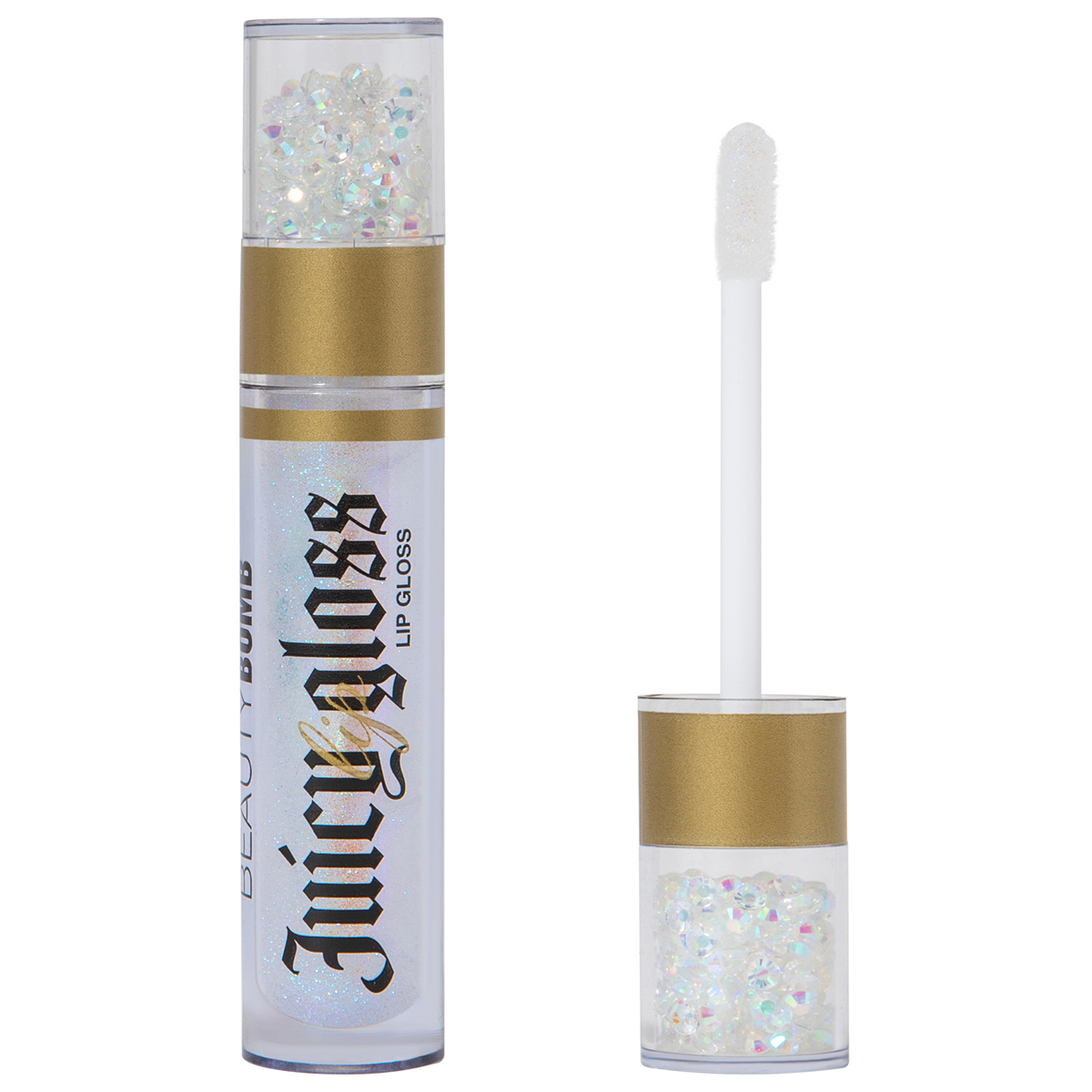 Блеск для губ Juicy, тон 02 Shine Baby от Beauty Bomb + 6