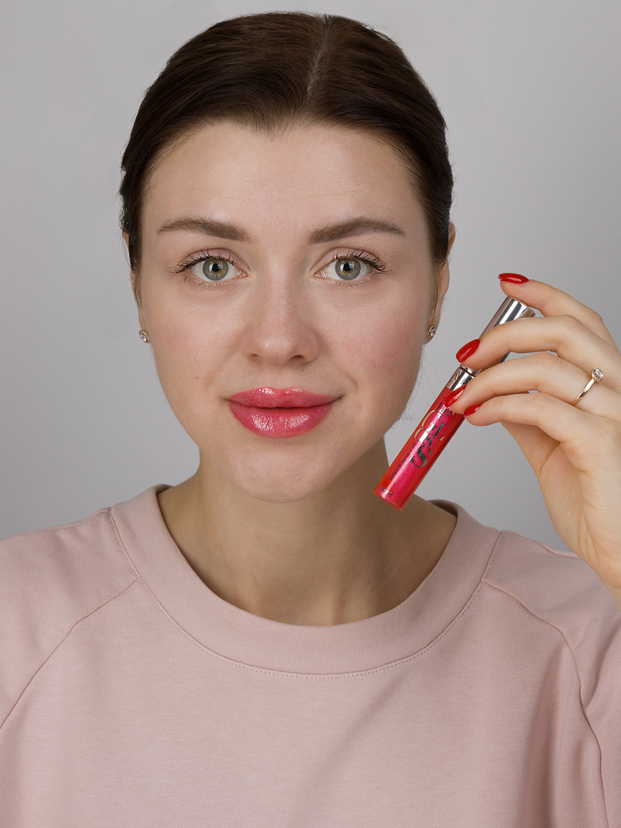 Блеск для губ Lip Gloss Silver, тон 48 чайная роза от LavelleCollection + 2