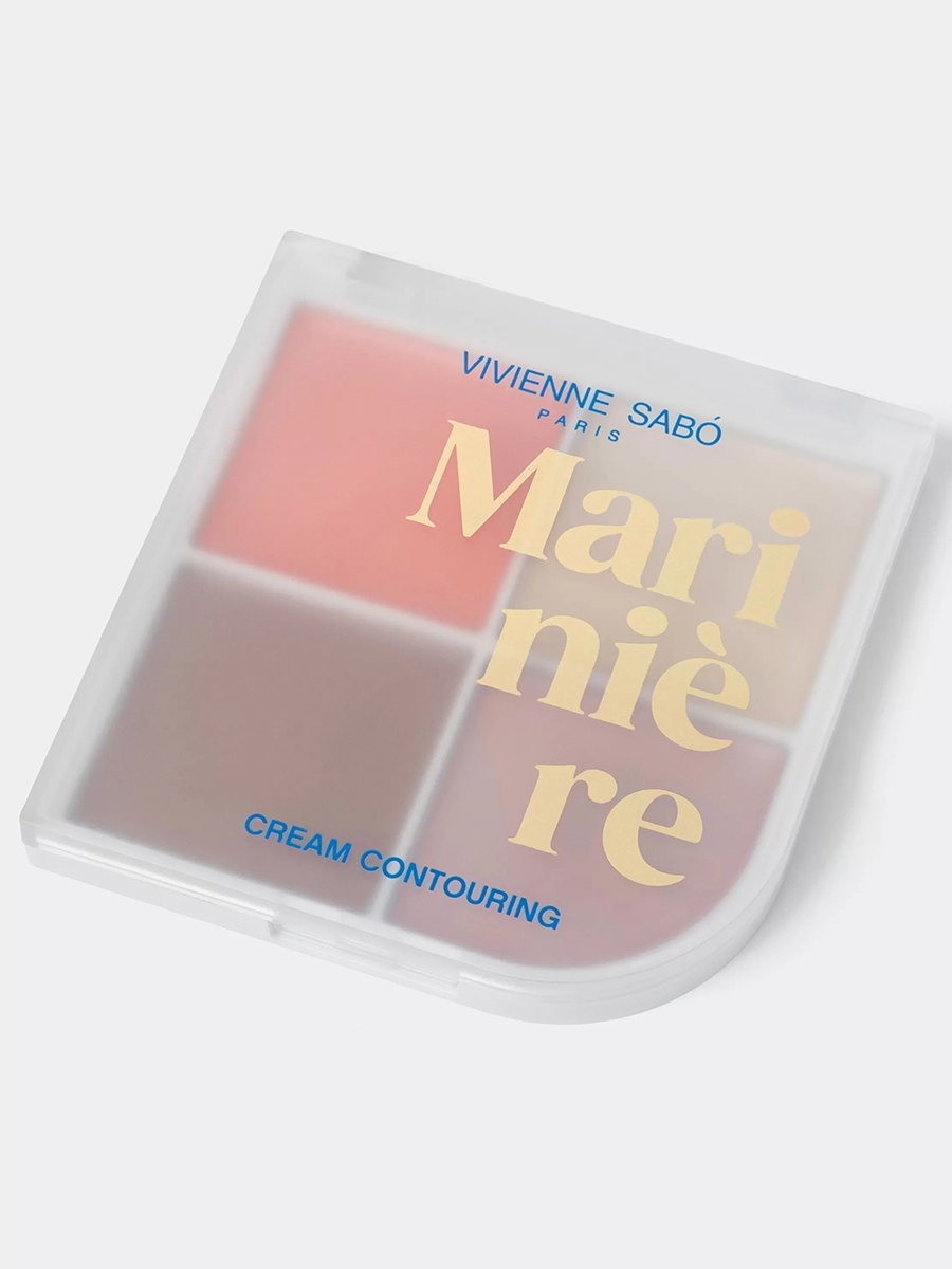 Кремовая Палетка для скульптурирования лица Mariniere 14г от Vivienne Sabo + 6