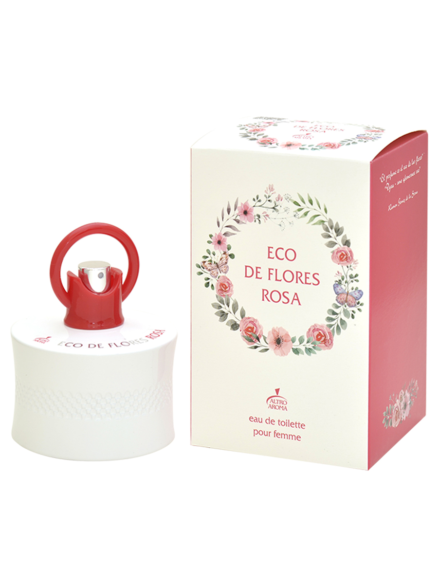 Туалетная вода женская Eco De Flores Rosa 95мл от ALTRO AROMA + 2