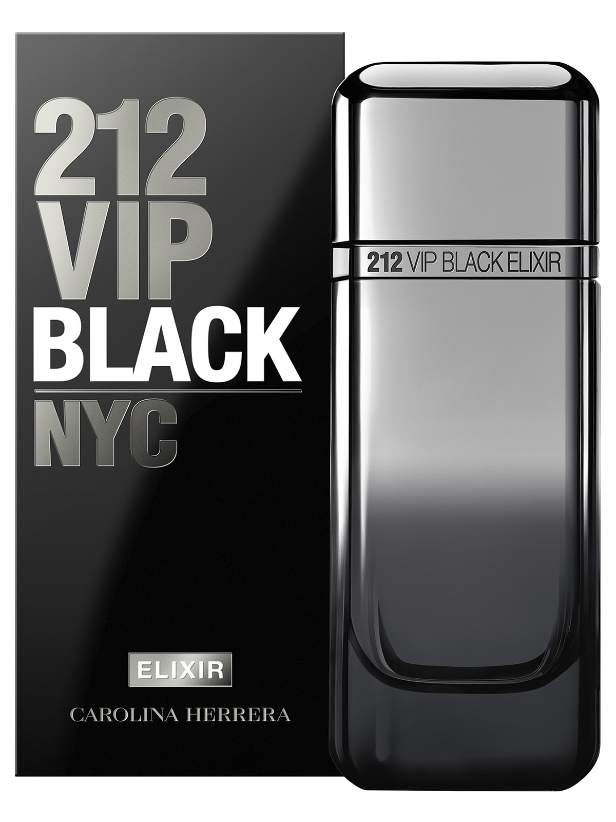212 VIP Black Elixir Парфюмерная вода мужская 50мл от Carolina Herrera + 6