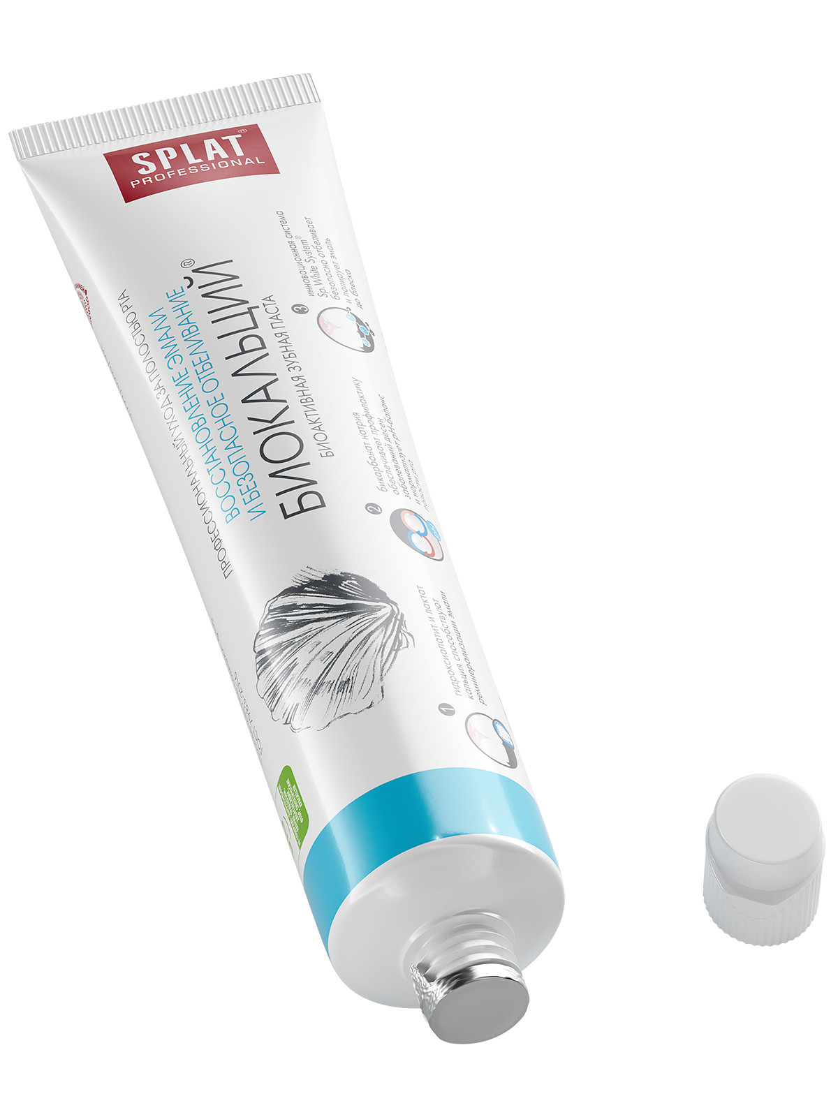 Professional Зубная паста Биокальций 80г  от Splat + 4