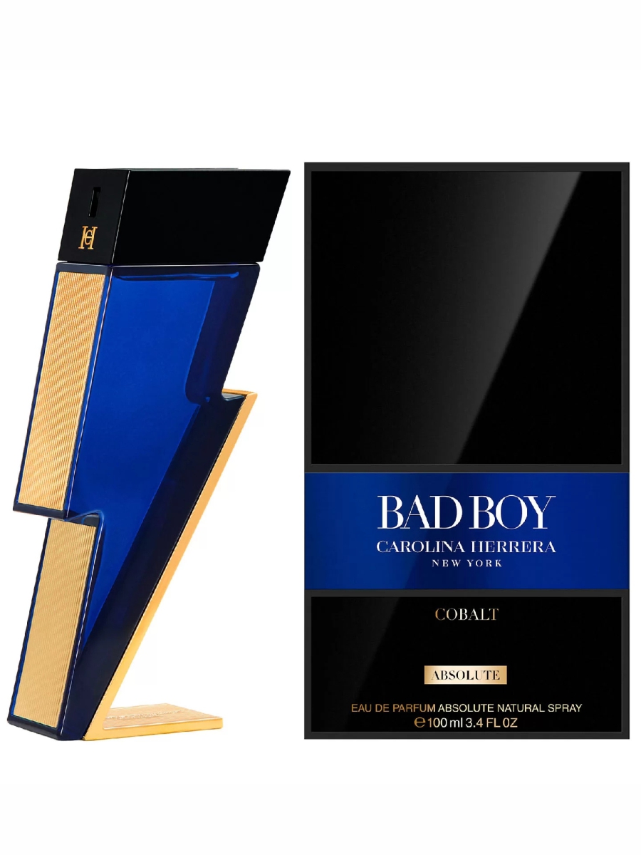 Bad Boy Cobalt Absolute Парфюмерная вода мужская 100мл от Carolina Herrera + 2