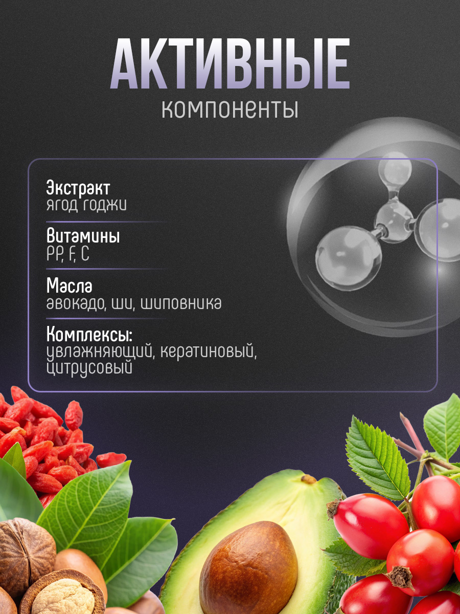 Маска для окрашенных волос Super Miracle 25мл саше от Concept Moscow + 3