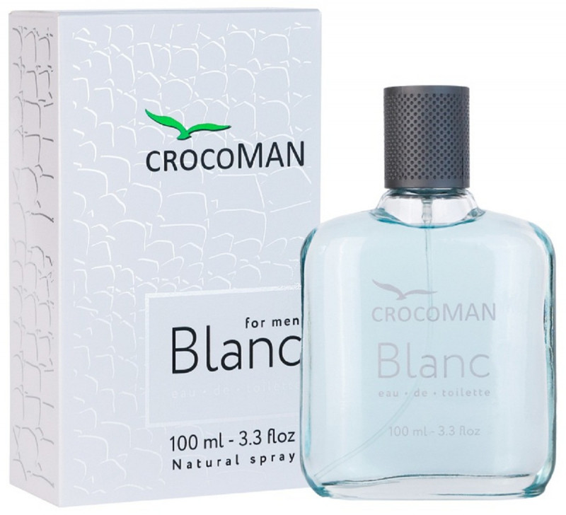 Туалетная вода мужская CrocoMAN Blanc 100мл от Red Label + 1