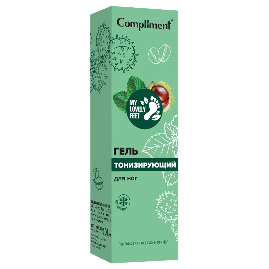 My Lovely Feet Гель для ног Тонизирующий 100мл от Compliment + 2