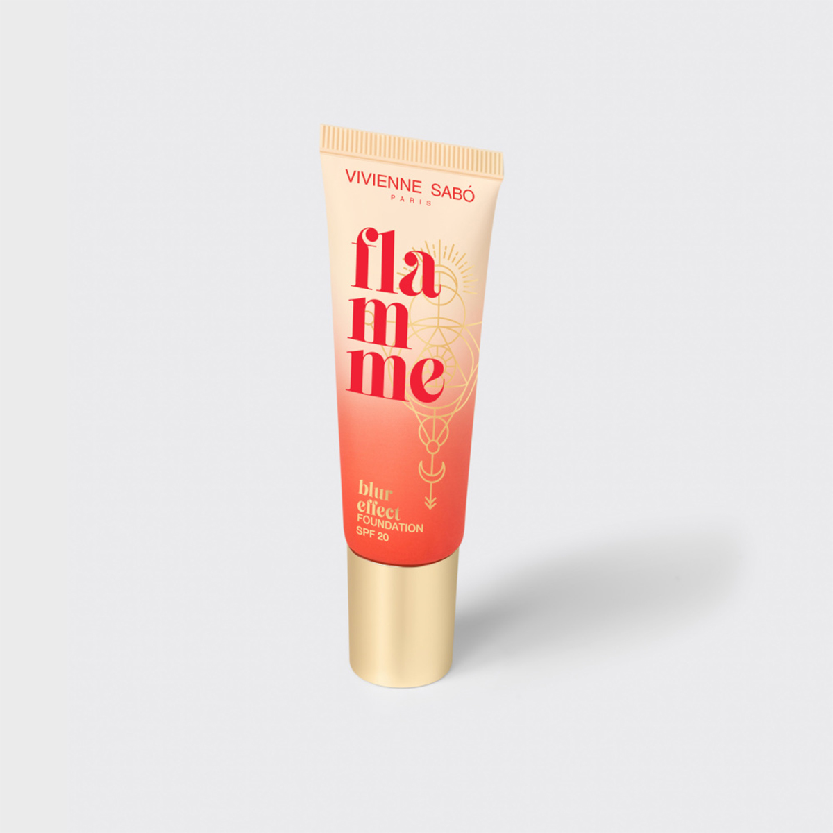 Тональный крем SPF20 Flamme, тон 01 слоновая кость от Vivienne Sabo + 6