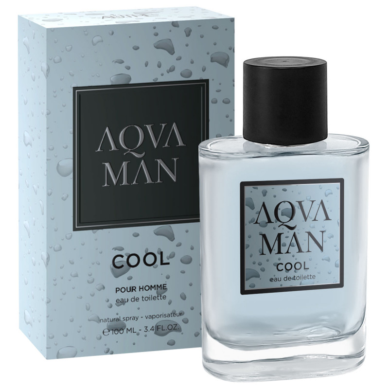 Туалетная вода мужская AqvaMan Cool 100мл от Art Parfum + 1