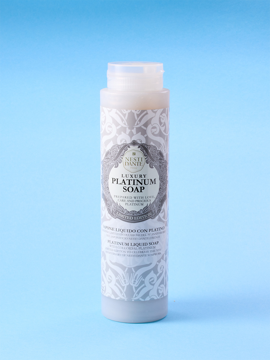 Гель для душа Юбилейное платиновое Anniversary Platinum Soap 300мл от Nesti Dante + 9