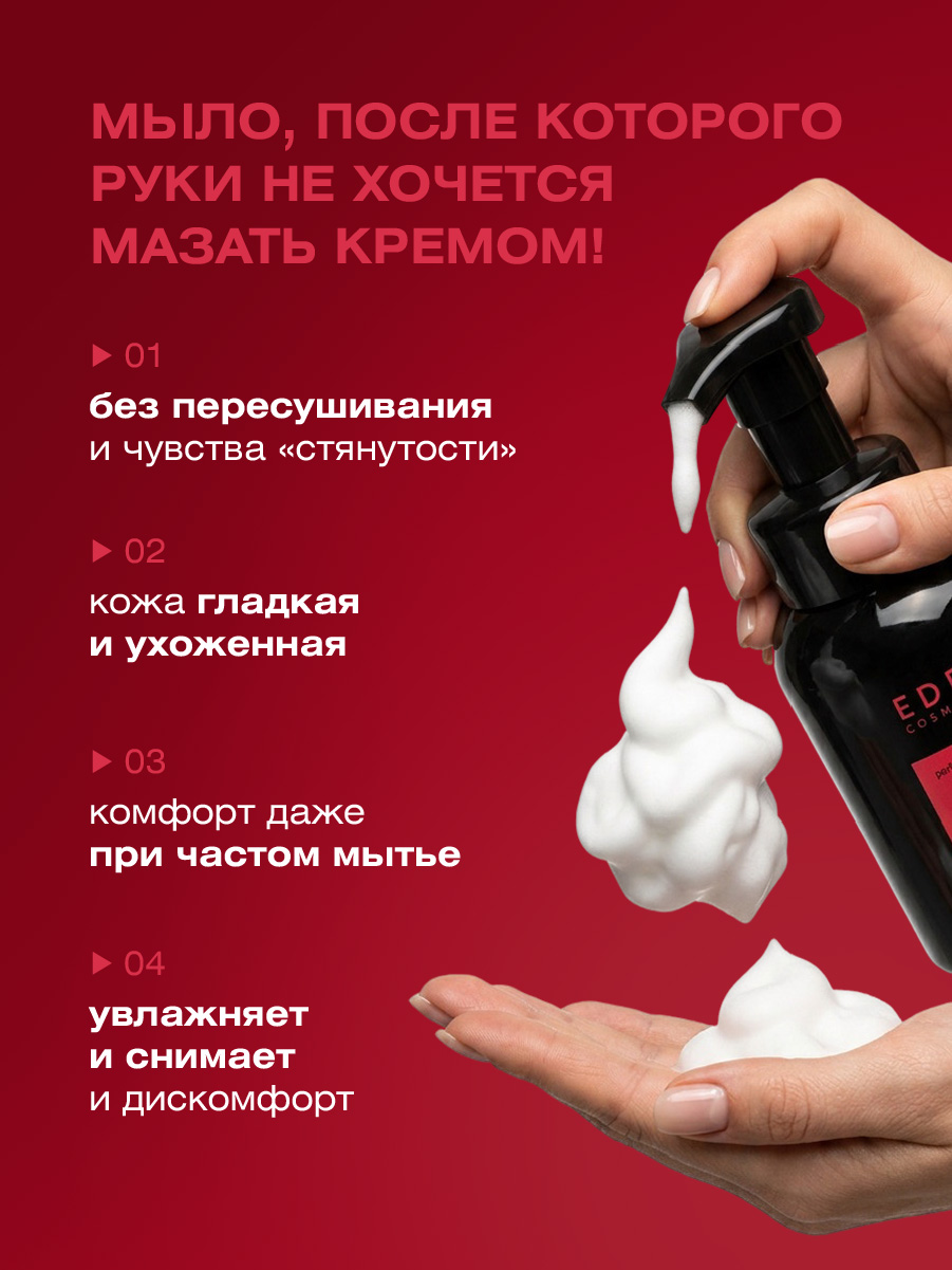 Парфюмированное Мыло-пенка для рук Cherry Passion 350мл от EDEN + 3