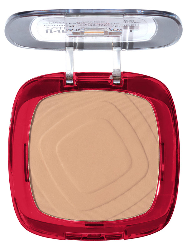 Infaillible Пудра для лица Fresh Wear 24ч, тон 130 true beige от L'Oreal Paris + 1
