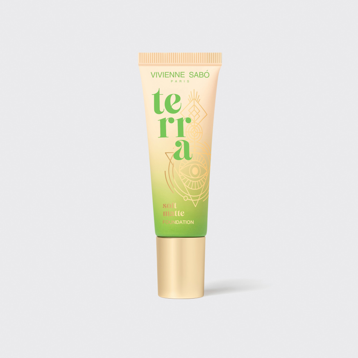 Матовый Тональный крем Terra, тон 03 темно-бежевый от Vivienne Sabo + 5