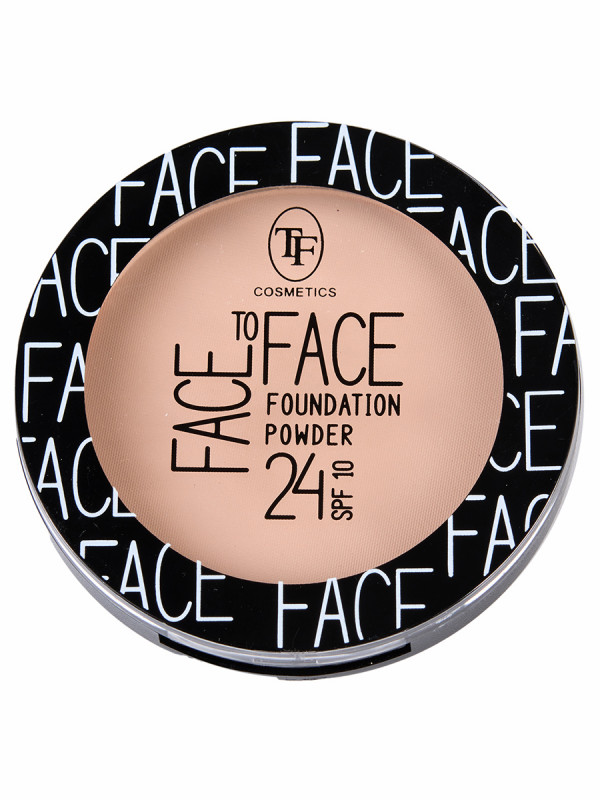 Пудра компактная тональная Face To Face, тон 20 слоновая кость от TF cosmetics + 1