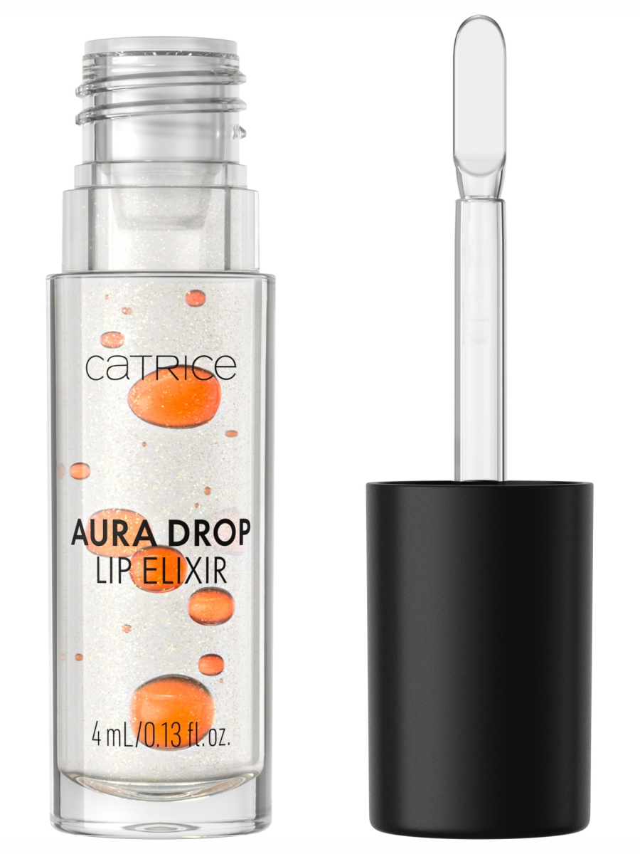 Масло для губ Aura Drop Lip Elixir, тон 010 от Catrice + 3