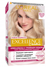 Excellence Стойкая Крем-краска, тон 10.13 легендарный блонд