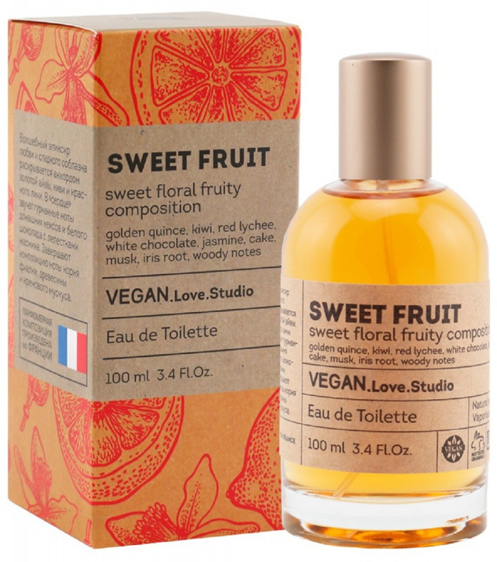 Туалетная вода женская Sweet Fruit 100мл от VEGAN.Love.Studio + 1
