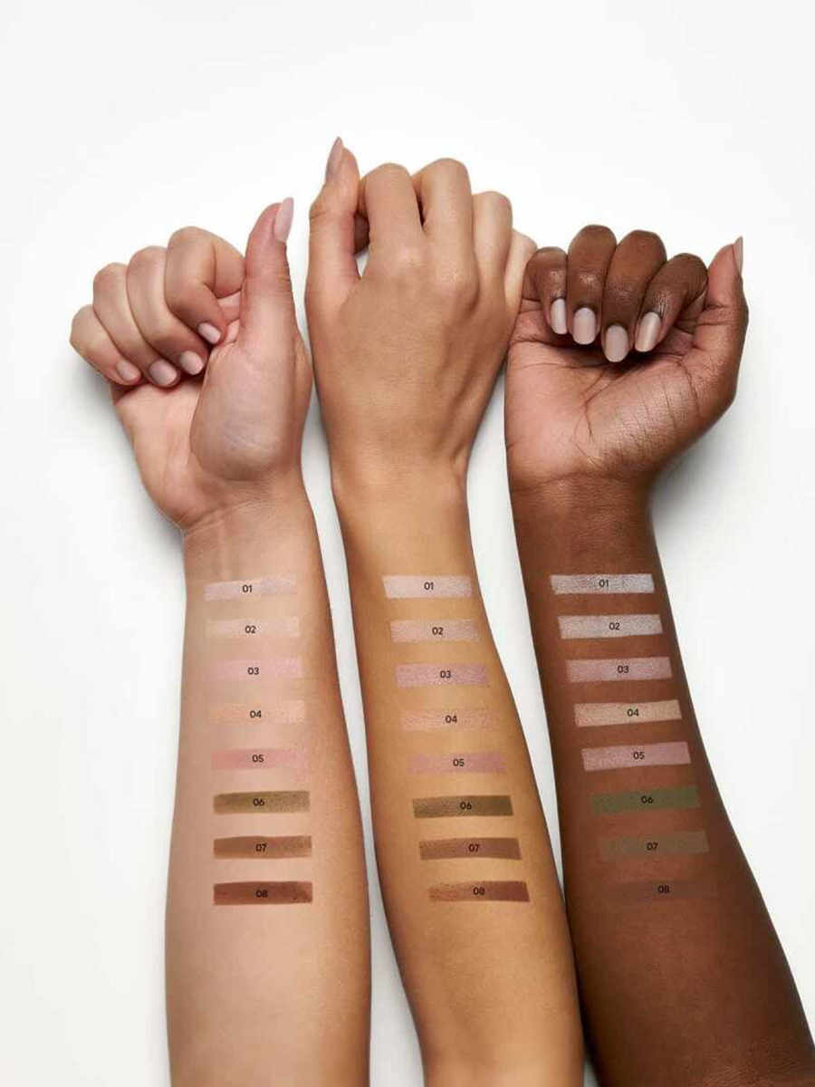 Тени для век Soft Color Mono Matte, тон 16 smokey от Golden Rose + 4
