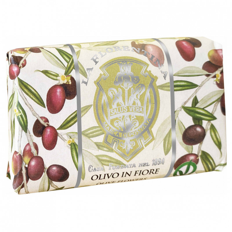 Мыло Цветы оливы Olive Flowers 200г от La Florentina + 1