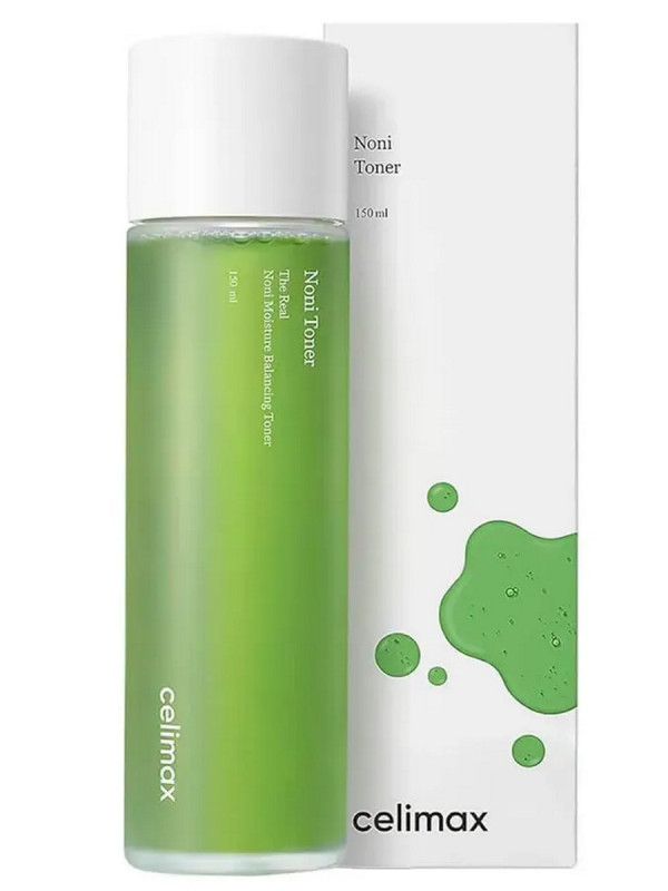 Тонер для лица увлажняющий с экстрактом нони The Real Noni Moisture Balancing Toner 150мл от Celimax + 1