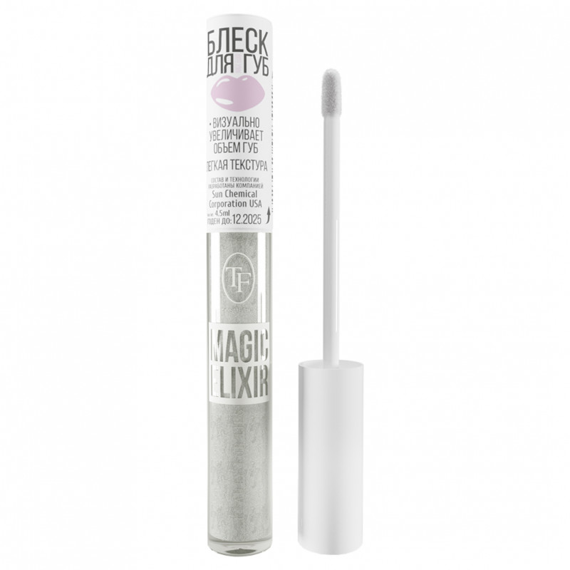 Блеск для губ Magic Elixir, тон 02 жемчуг от TF cosmetics + 1