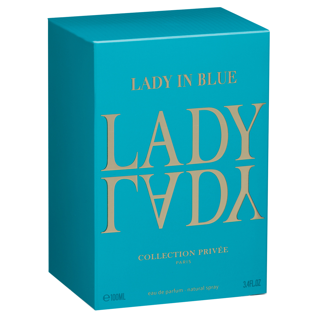 Парфюмерная вода женская Lady In Blue 100мл от Geparlys + 2