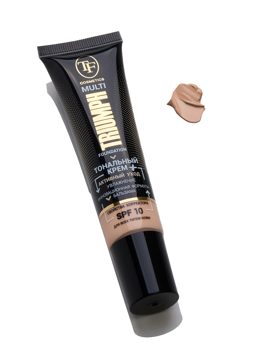 Тональный крем Multi Foundation, тон 41 ivory / слоновая кость от TF cosmetics + 2