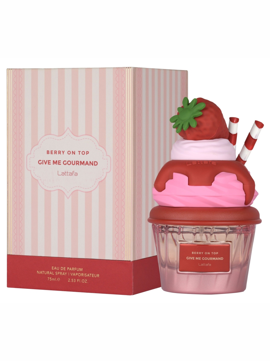 Парфюмерная вода женская Give Me Gourmand Berry On Top 75мл от Lattafa + 2