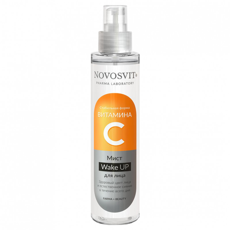 Мист для лица с витамином C Wake UP 100мл от Novosvit + 1