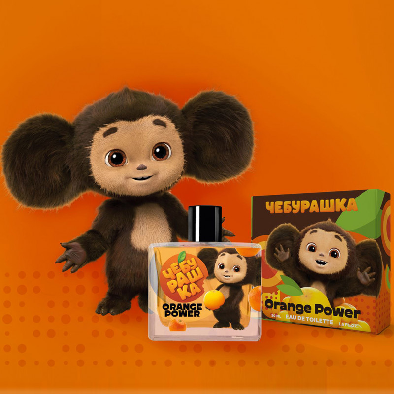 Чебурашка Туалетная вода детская Orange Power 50мл от Ponti Parfum + 1