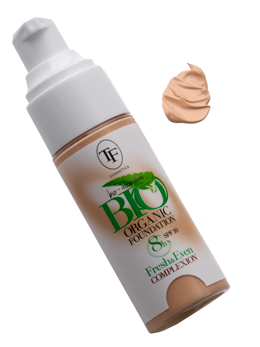 Тональный крем Bio Organic Foundation, тон 03 натуральный кремовый от TF cosmetics + 5