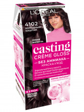 Casting Creme Gloss Краска-уход, тон 4102 холодный каштан