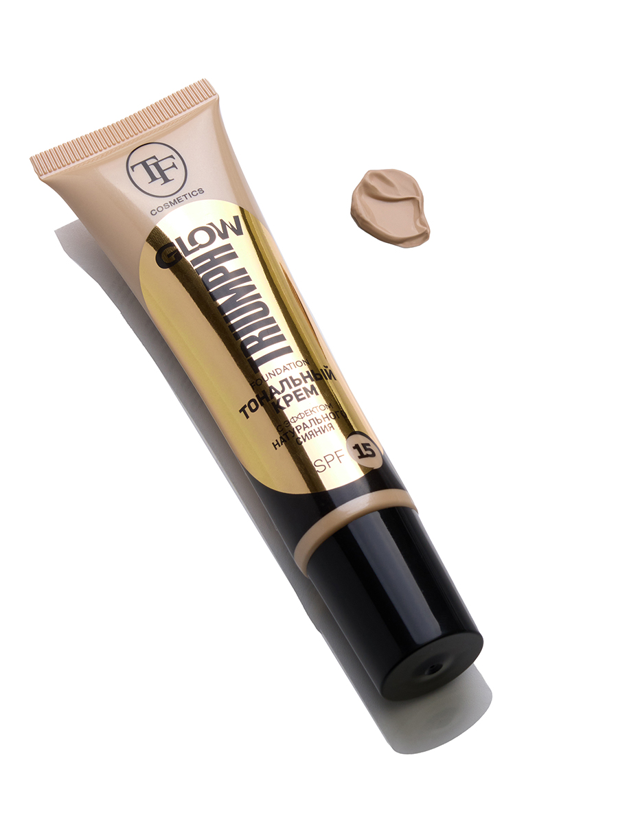 Тональный крем Glow Foundation, тон 204 natural / натуральный от TF cosmetics + 2