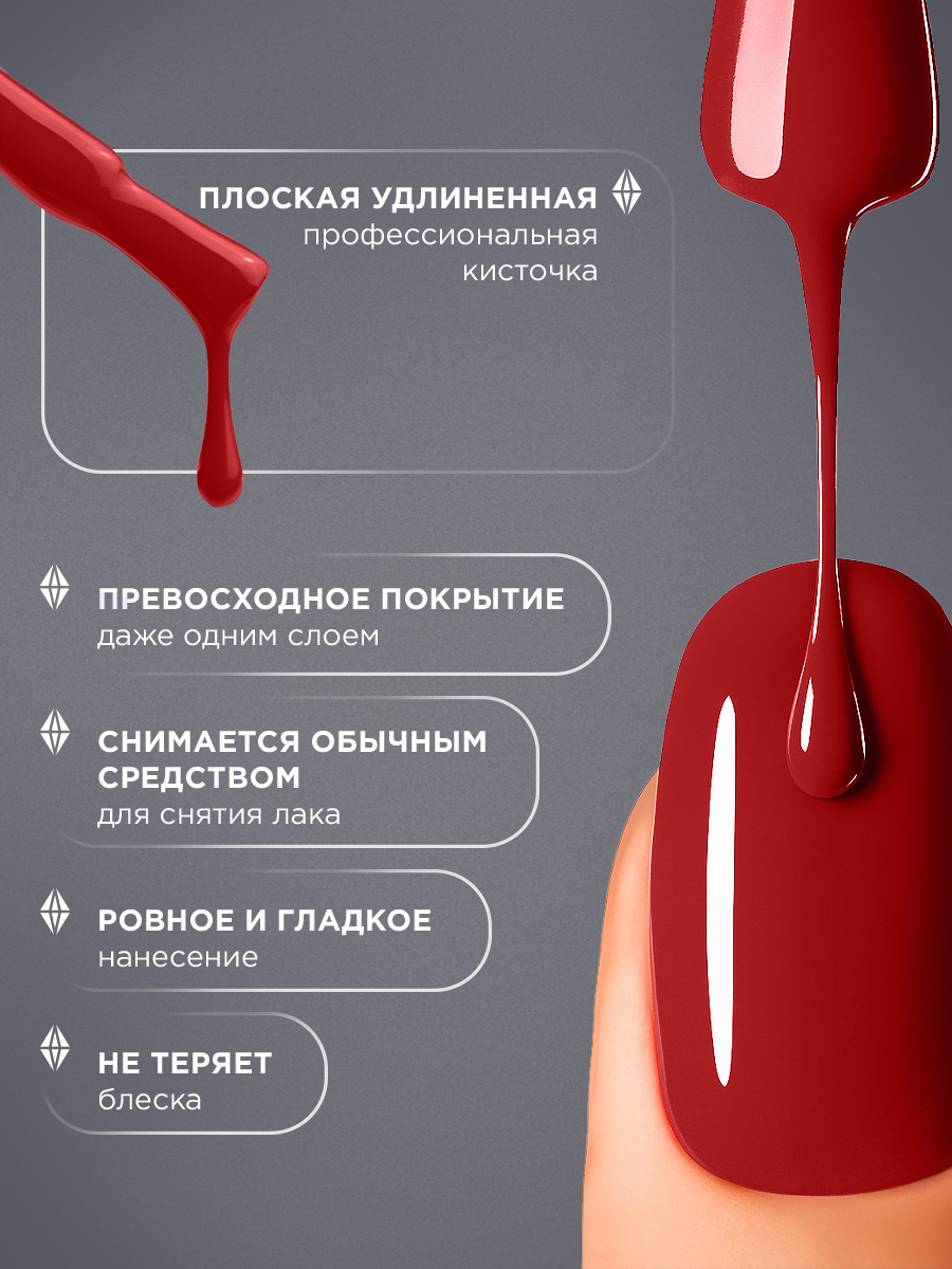 Лак для ногтей, тон 10.090 аллея славы от Anny + 3