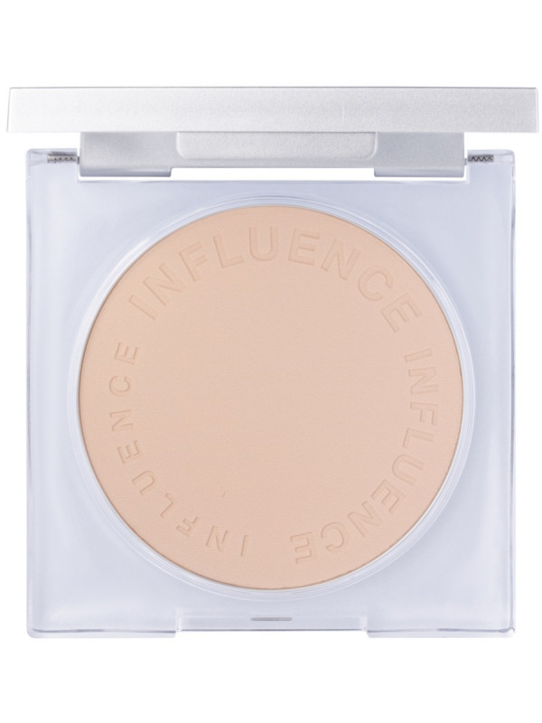 Пудра компактная Mattronic, тон 02 medium light / светло-бежевый от Influence Beauty + 1
