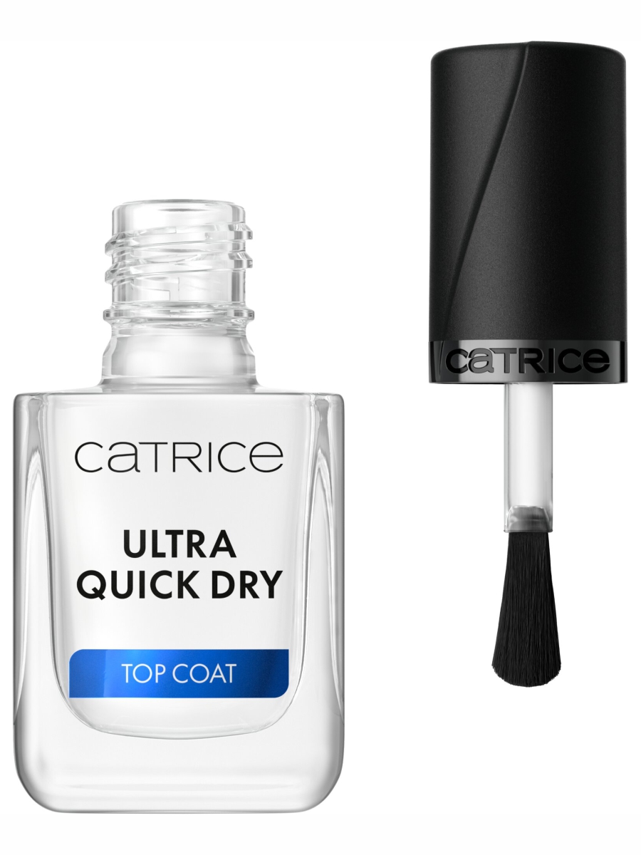Топовое покрытие для ногтей Ultra Quick Dry Top Coat от Catrice + 2