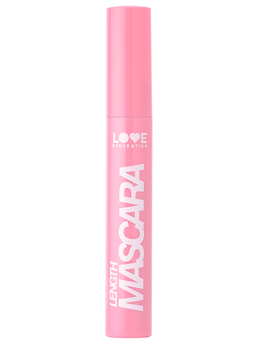 Тушь для ресниц удлиняющая Length Mascara 9мл черная от Love Generation + 2