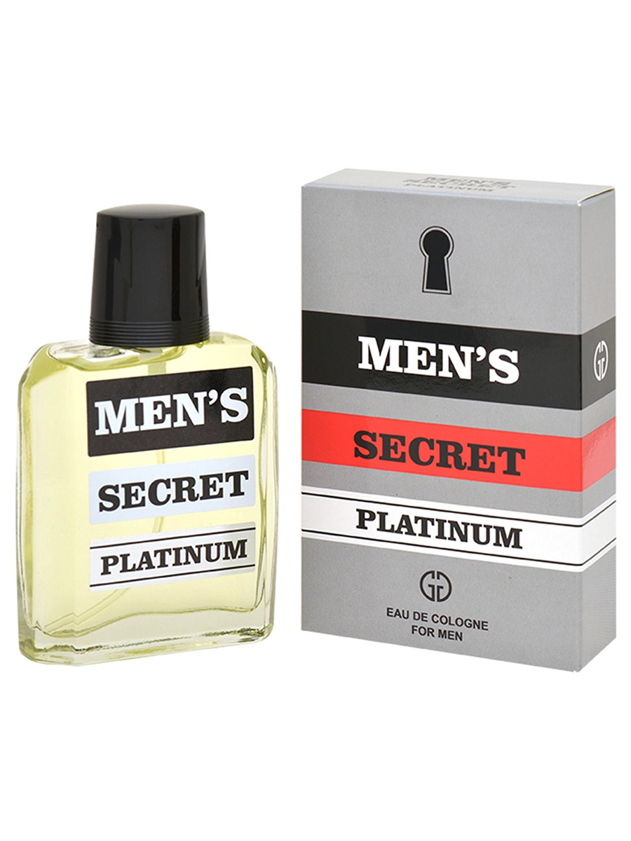 Одеколон Men's Secret Platinum 95мл от Gianni Gentile + 2
