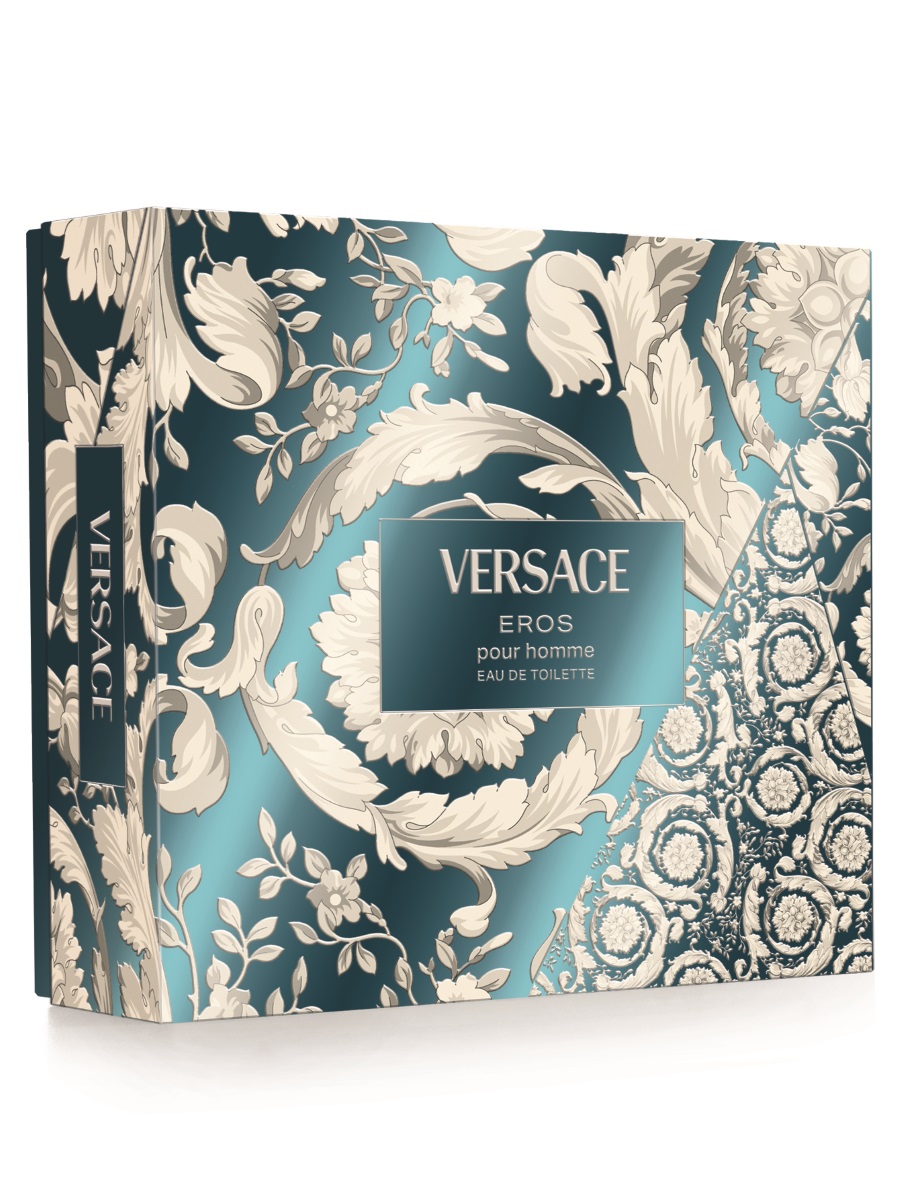Подарочный набор мужской Eros (Туалетная вода 30мл + Гель для душа 50мл) от Versace + 3