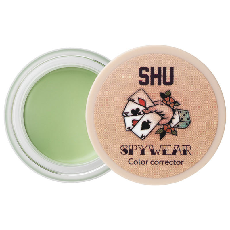 Корректор для лица высокопигментированный Spywear, тон 32 зеленый от SHU + 1
