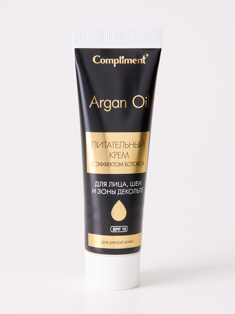 Argan Oil Питательный Крем для лица, шеи, зоны декольте 50мл от Compliment + 7