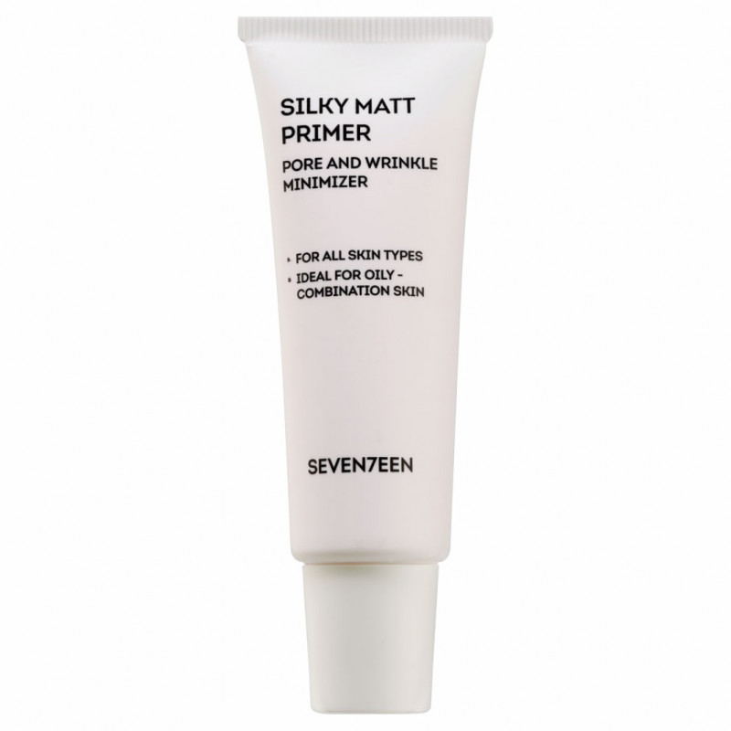 Основа под макияж с матирующим эффектом Silky Matt Primer 30мл от Seventeen + 1