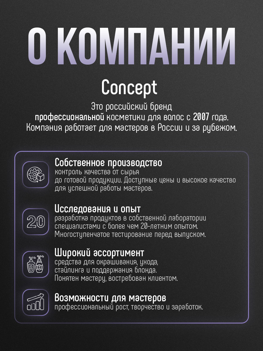 Спрей прикорневой объем для волос Super Miracle 240мл от Concept Moscow + 4