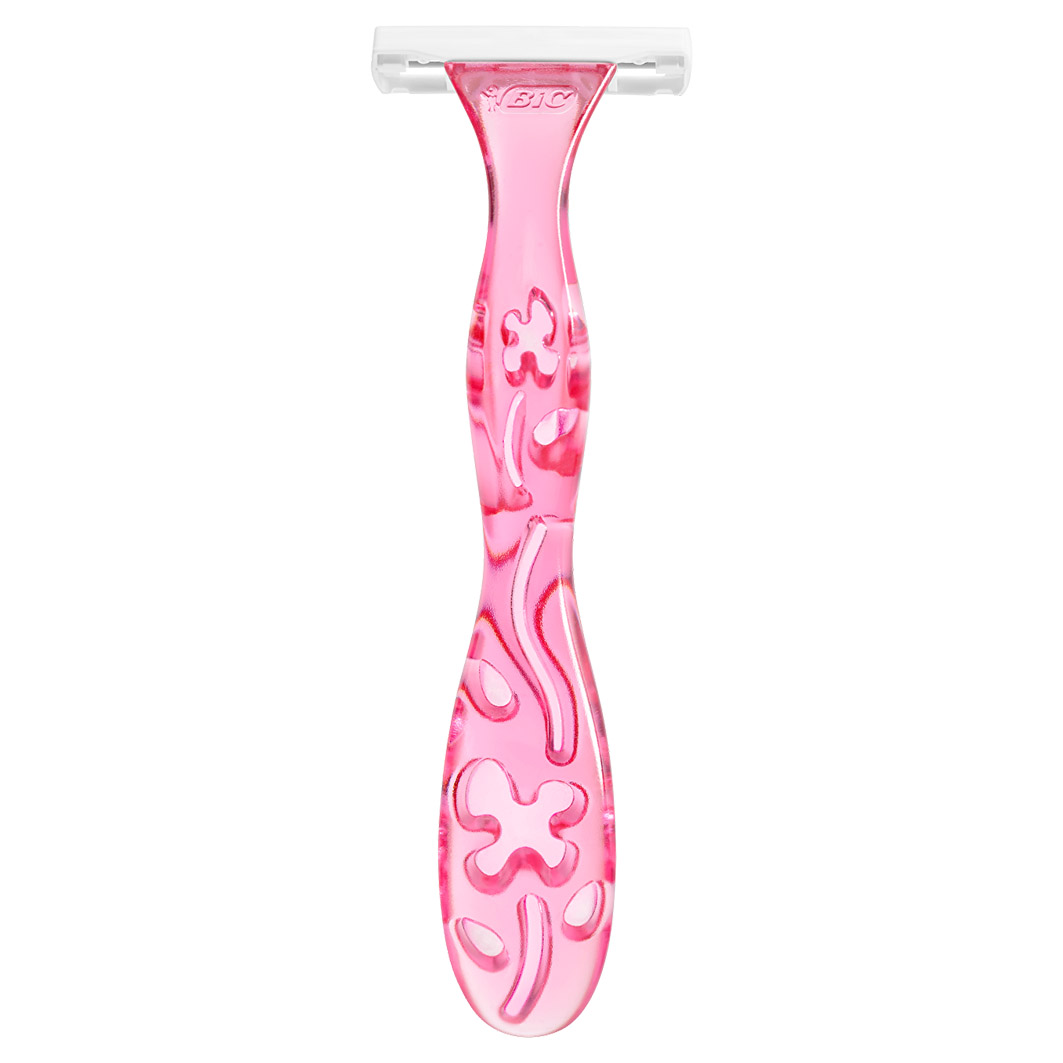 Станки для бритья Miss Soleil Pink одноразовые 2шт от Bic + 4