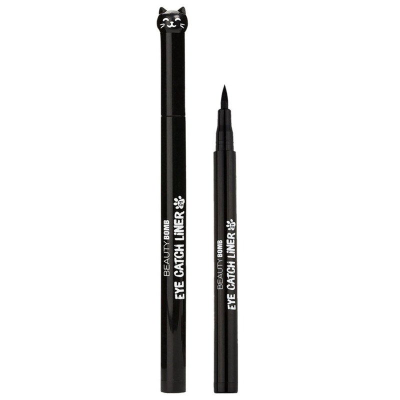 Подводка-фломастер Eye Catch Liner, тон 01 черный от Beauty Bomb + 1