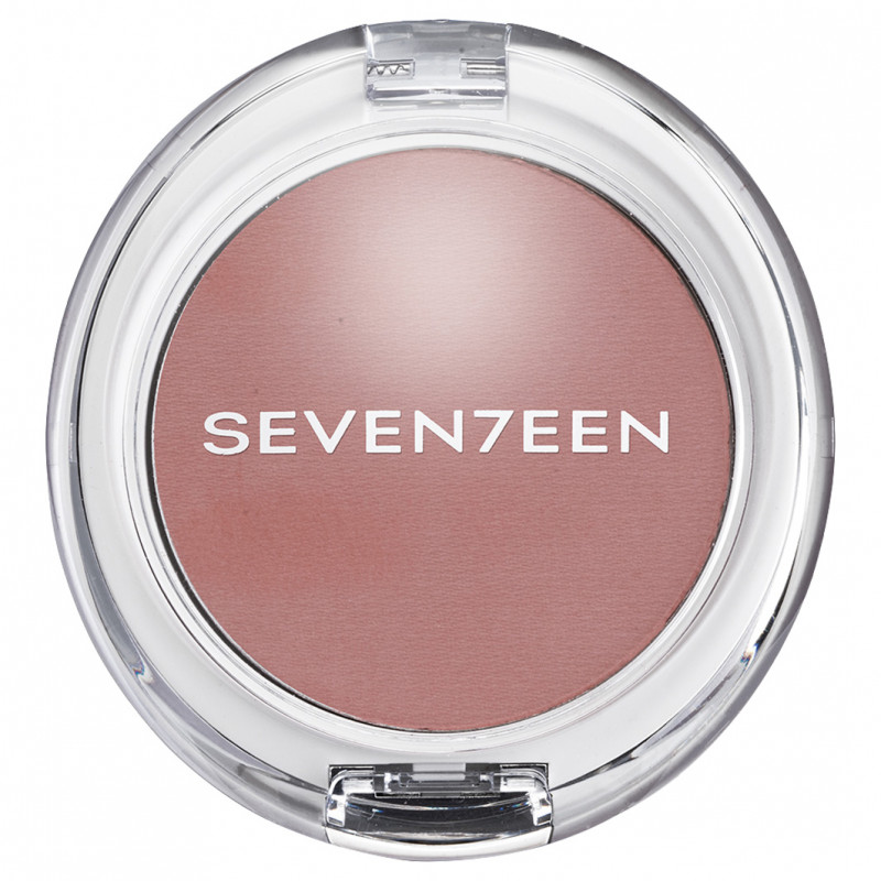 Румяна матовые компактные Natural Matte Silky, тон 09 яблоко от Seventeen + 1