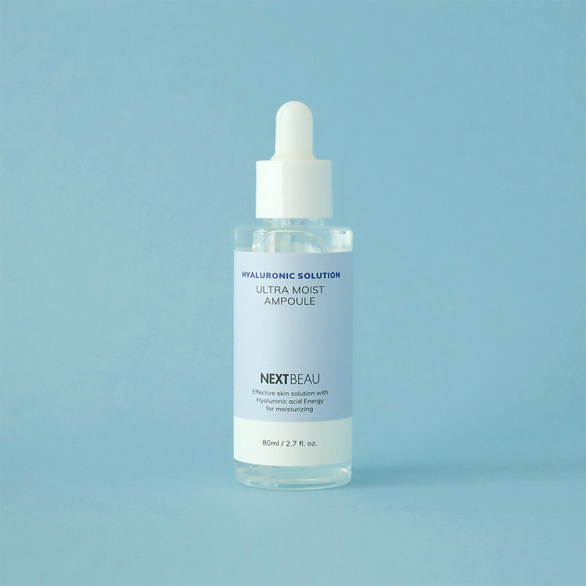 Ультраувлажняющая ампульная Сыворотка с гиалуроновой кислотой Hyaluronic Solution Ultra Moist Ampoule 80мл от Nextbeau + 2