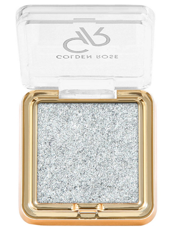 Тени для век Glitter Glow, тон 01 diamond от Golden Rose + 1