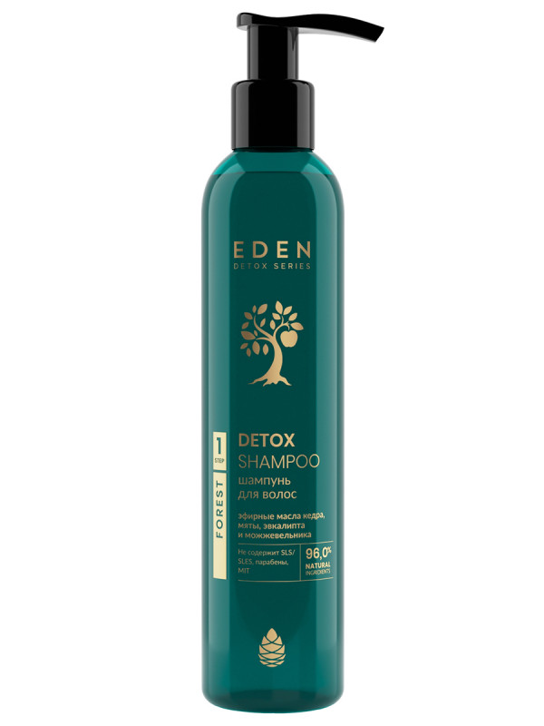 Detox Forest Шампунь для волос 350мл от EDEN + 1